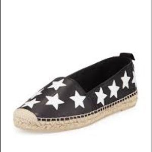 Saint Laurent Star Leather Espadrilles